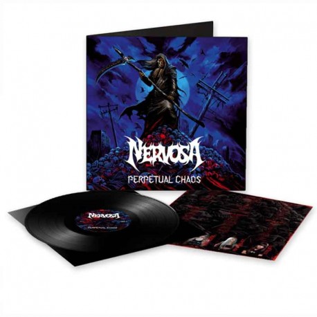 NERVOSA - Perpetual Chaos LP, Vinilo Negro, Ed. Ltd.