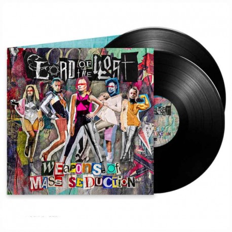 LORD OF THE LOST - Weapons Of Mass Seduction 2LP, Black Vinyl