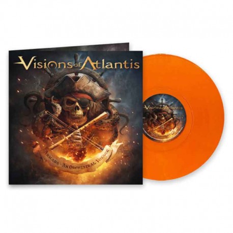 VISIONS OF ATLANTIS - Armada - An Orchestral Voyage LP, Orange Vinyl, Ltd. Ed.