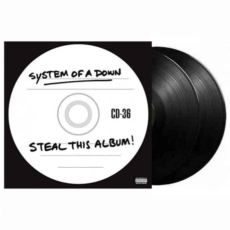 SYSTEM OF A DOWN - Steal This Album! 2LP, Vinilo Negro