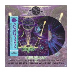 RINGS OF SATURN - Ultu Ulla LP Black Vinyl with Purple+Blue Splatter, Ltd. Ed.