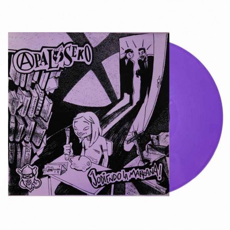 A PALO SEKO - Jodiendo La Marrana LP, Vinilo Morado, Ed. Ltd. Numerada