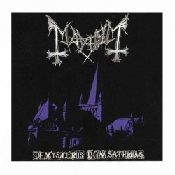 MAYHEM - De Mysteriis Dom Sathanas CD