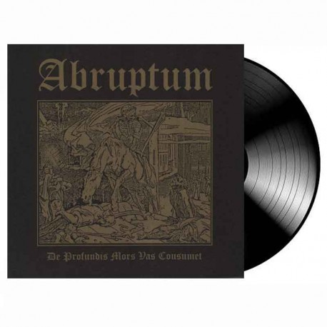 ABRUPTUM - De Profundis Mors Vas Cousumet LP, Vinilo Negro, Ed. Ltd.