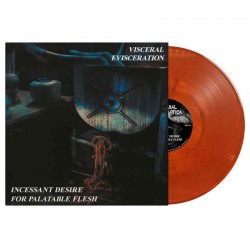 VISCERAL EVISCERATION - Incessant Desire For Palatable Flesh LP, Vinilo Naranja/Verde Marbled, Ed. Ltd.