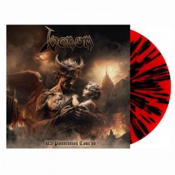 VENOM - US Possession Tour 86 LP, Vinilo Rojo & Negro Splatter