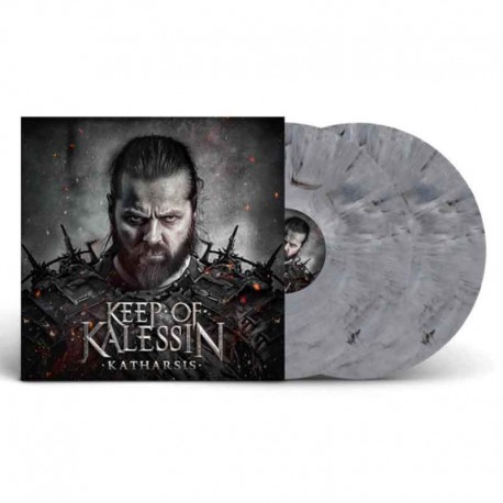 KEEP OF KALESSIN - Katharsis 2LP, Grey & Black Splatter Vinyl