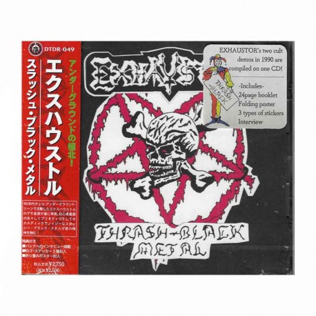 EXHAUSTOR - Thrash-Black Metal CD, Ltd. Ed. Numbered