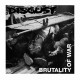 DISGUST - Brutality Of War LP, Vinilo Red/Black Splatter, Ed. Ltd.