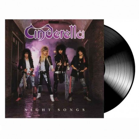 CINDERELLA - Night Songs LP, Vinilo Negro