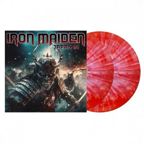 IRON MAIDEN - Japan 81 2LP, Vinilo Splatter