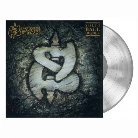 SAXON - Solid Ball Of Rock LP, Vinilo Silver, Ed. Ltd. Numerada