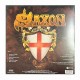 SAXON - Into The Labyrinth LP, Crystal Clear & Black Marbled Vinyl, Ltd. Ed. Numbered