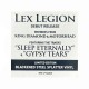 LEX LEGION - Lex Legion LP, Blackened Steel Splatter Vinyl, Ltd. Ed.