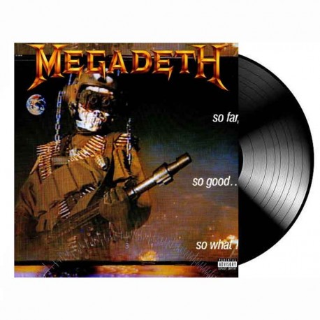 MEGADETH - So Far, So Good... So What! LP, Vinilo Negro
