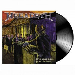 MEGADETH - The System Has Failed LP, Vinilo Negro