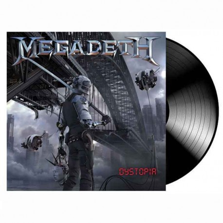 MEGADETH - Dystopia LP, Vinilo Negro