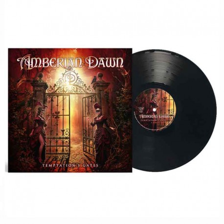 AMBERIAN DAWN - Temptation's Gates LP, Vinilo Negro