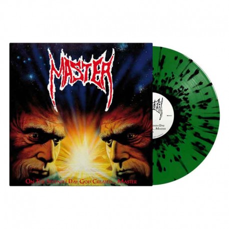 MASTER - On The Seventh Day God Created... Master LP, Splatter Vinyl, Ltd. Ed.