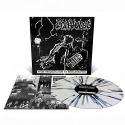 CONVULSE - From Resuscitation To Reincarnation LP, Vinilo Blanco/Negro Splatter