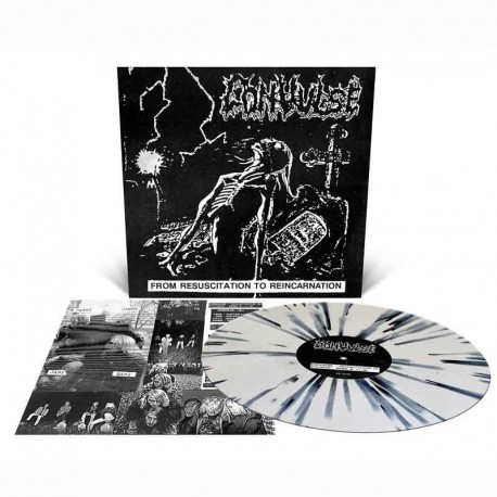 CONVULSE - From Resuscitation To Reincarnation LP, Vinilo Blanco/Negro Splatter