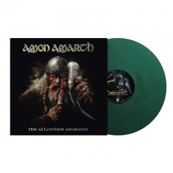 AMON AMARTH - The Allfather Awakens LP, Oden's Hunt Green Marble Vinyl