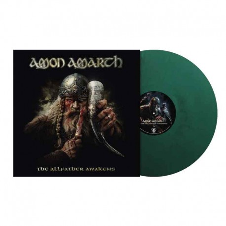 AMON AMARTH - The Allfather Awakens LP, Oden's Hunt Green Marble Vinyl