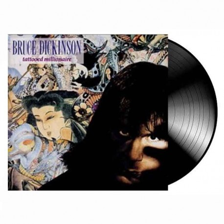 BRUCE DICKINSON - Tattooed Millionaire LP, Vinilo Negro