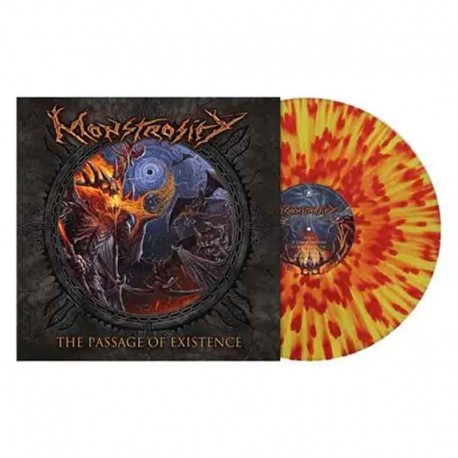 MONSTROSITY - The Passage Of Existence LP, Fire Splatter Vinyl, Ltd. Ed.