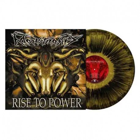 MONSTROSITY - Rise To Power LP, Vinilo Metallic Gold Black Dust, Ed. Ltd.