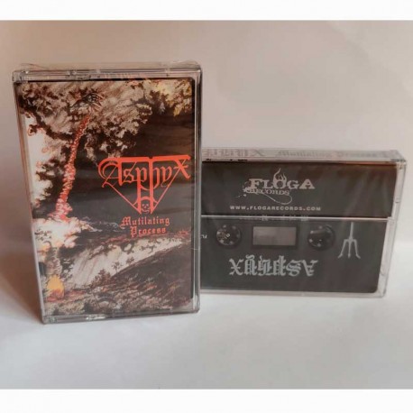ASPHYX - Mutilating Process, Cassette, Ed. Ltd.