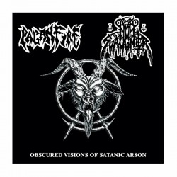 NUNSLAUGHTER / PAGANFIRE - Obscured Visions Of Satanic Arson CD Split