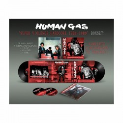 HUMAN GAS - Super Violence Hardcore 1984-1989 BOXSET (black) Ltd. Ed.