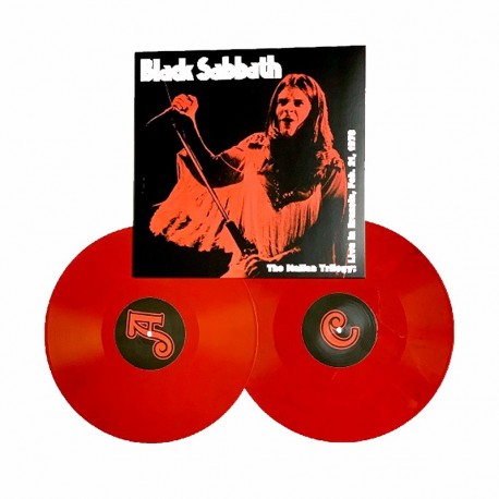 BLACK SABBATH - The Italian Trilogy: Live in Brescia, Feb. 21, 1973 2LP Vinilo Rojo Ed. Ltd.