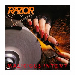 RAZOR - Malicious Intent LP Vinilo Negro
