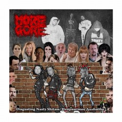 MOREGORE - Disgusting Nasty Shitass / Неприятные Далбаёбы CD