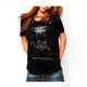 Camiseta Negra CAT THRONE