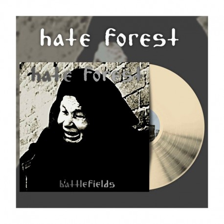 HATE FOREST - Battlefields LP Bone Vinyl, Ltd. Ed.