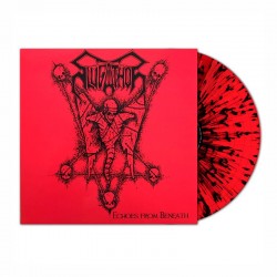 SLUGATHOR - Echoes From Beneath LP Red&Black Splatter Vinyl