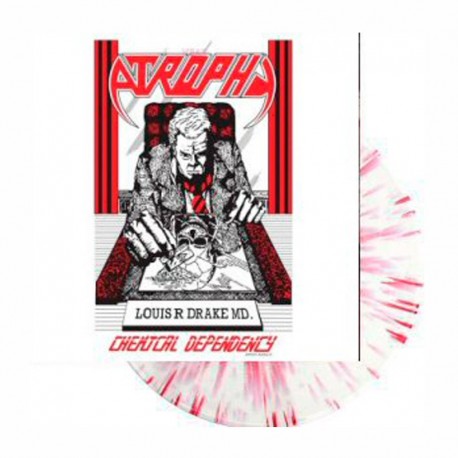 ATROPHY - Chemical Dependency LP Vinilo Rojo Splatter, Ed. Ltd.