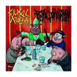 FETAL DOMINATION / FEKAL XPAGNA - PoliOinkTikos CD Split