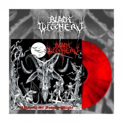 BLACK WITCHERY - Upheaval Of Satanic Might LP Bloodred & Black Marble Vinyl, Ltd. Ed.