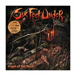 SIX FEET UNDER - Crypt Of The Devil LP Vinilo Marron, Ed. Ltd.