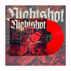 NIGHTSHOT - Venganza LP Vinilo Rojo Transparente, Ed. Ltd.