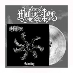 MÜTIILATION - Rattenkönig LP White Galaxy Vinyl, Ltd. Ed.