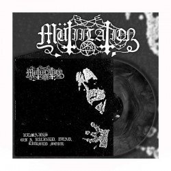MÜTIILATION - Remains Of A Ruined, Dead, Cursed Soul LP Vinilo Blanco & Negro Swirl, Ed. Ltd.