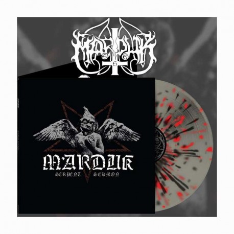 MARDUK - Serpent Sermon LP Vinilo Gris con Negro&Rojo Spaltter Ed. Ltd.