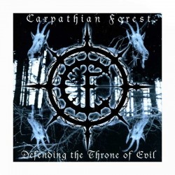 CARPATHIAN FOREST - Defending The Throne Of Evil  2LP  Black Vinyl, Ltd.Ed.