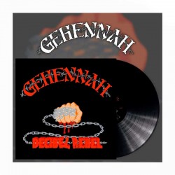 GEHENNAH - Decibel Rebel  LP Black Vinyl,  Ltd. Ed.