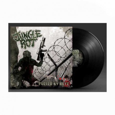 JUNGLE ROT - Fueled By Hate LP, Black Vinyl, Ltd. Ed.